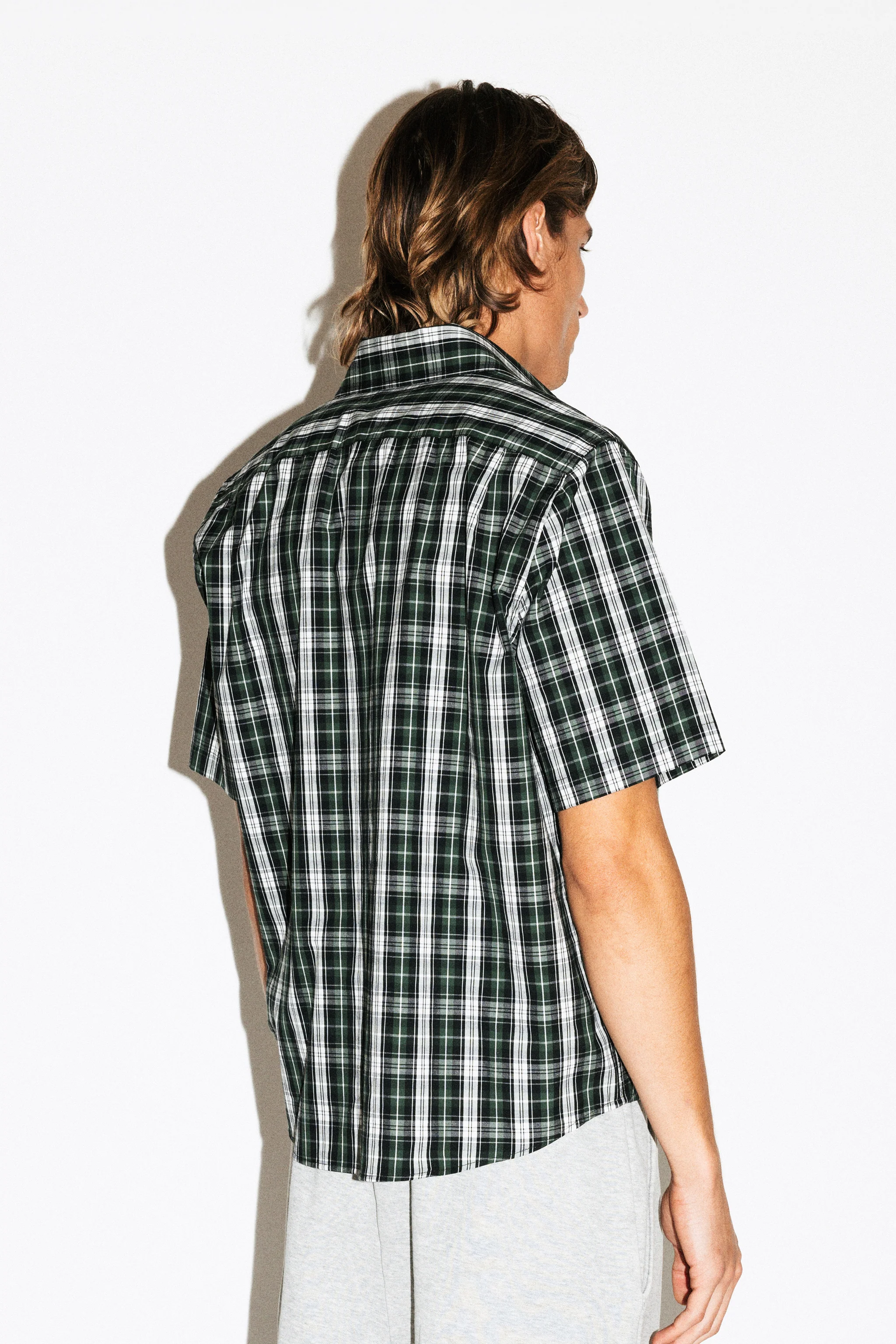 Zephyr Boxy Short-Sleeve Button Up Shirt - Image 9